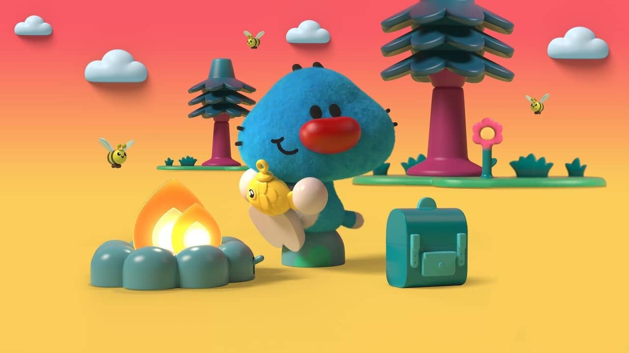 Oggy Oggy backdrop