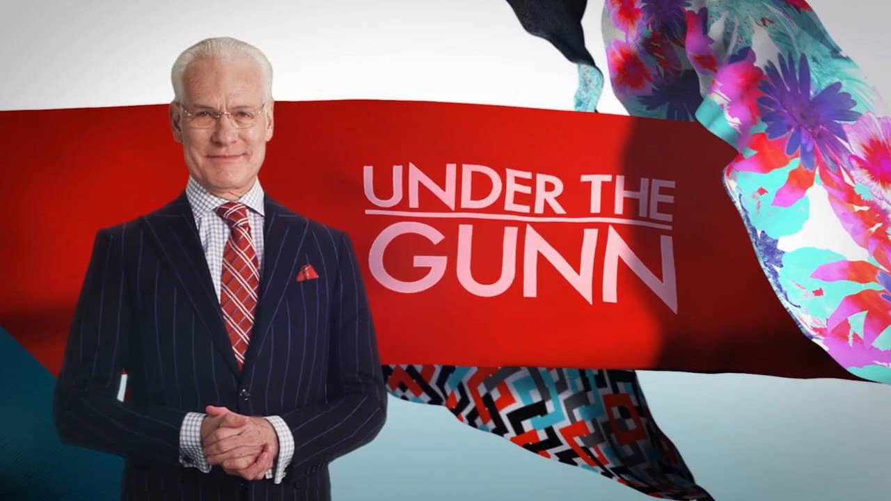 Under the Gunn backdrop