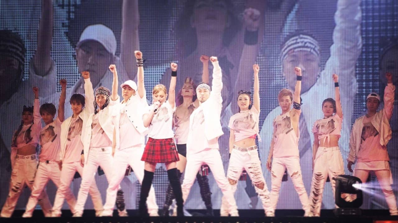 ayumi hamasaki STADIUM TOUR 2002 A backdrop