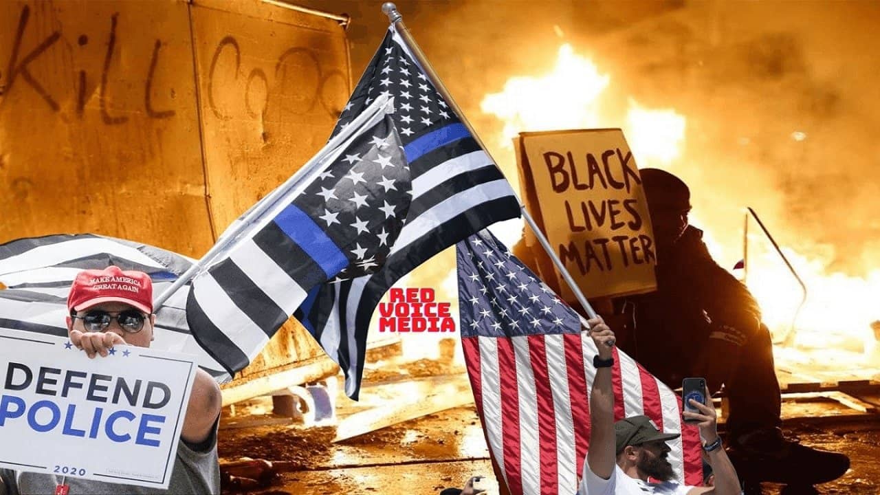 The Greatest Lie Ever Sold: George Floyd and the Rise of BLM backdrop