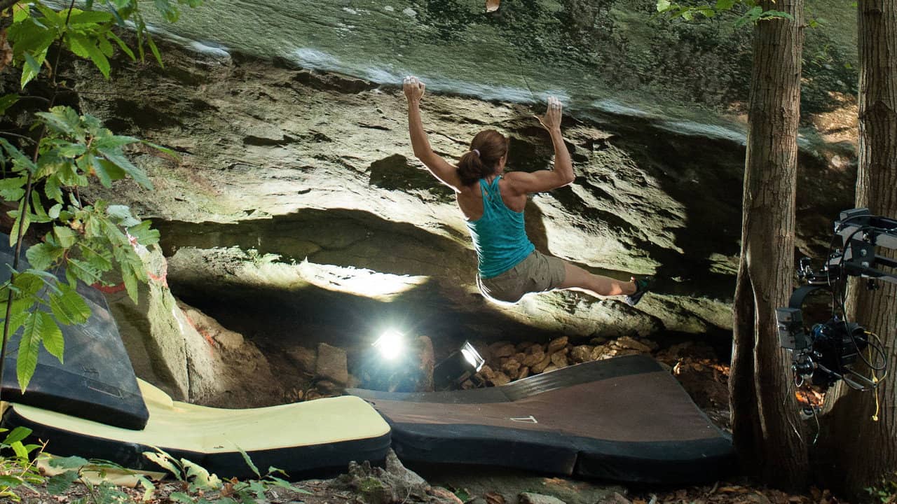 I Core: My Climbing Family backdrop
