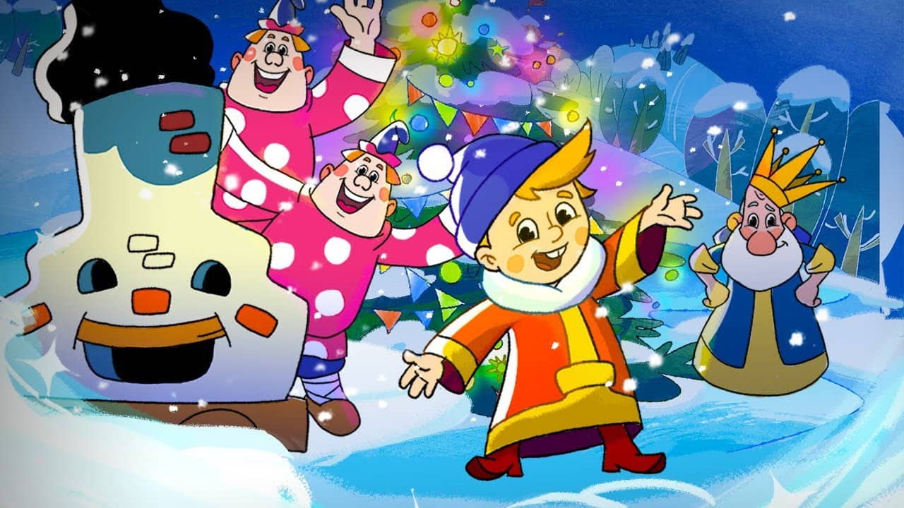 Vovka and Winter in the Kingdom of Far Far Away backdrop