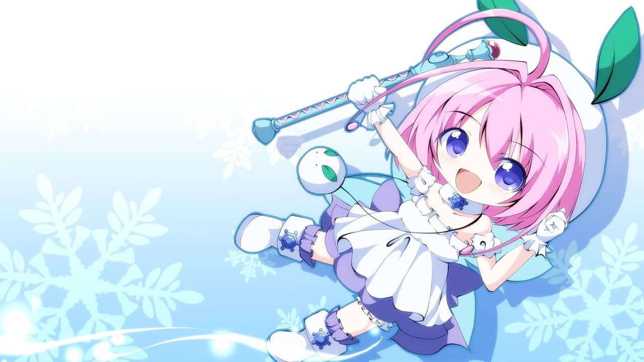 A Little Snow Fairy Sugar backdrop