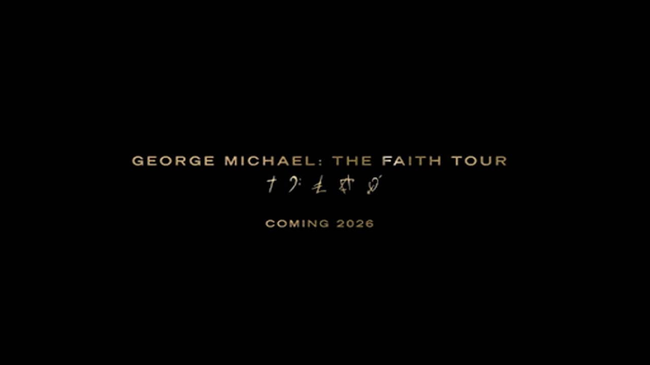 George Michael: The Faith Tour backdrop