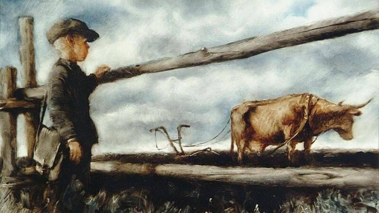 The Cow backdrop