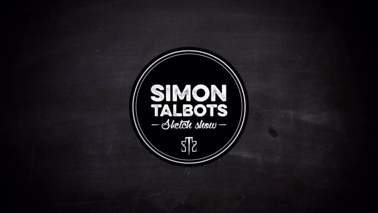 Simon Talbots sketch show backdrop