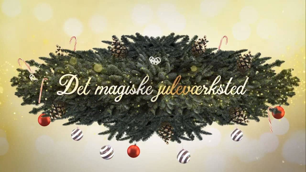 Det magiske juleværksted backdrop
