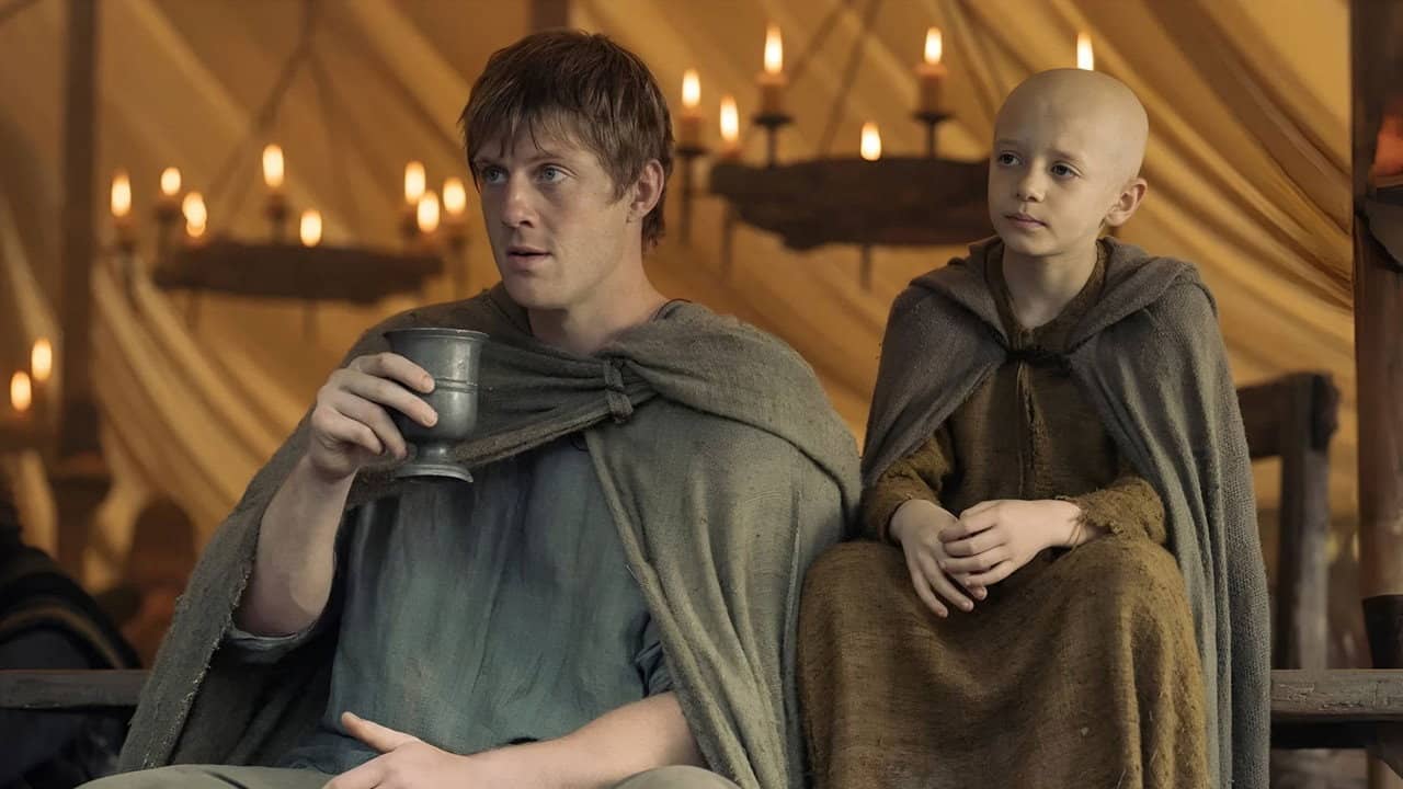A Knight in the Making backdrop