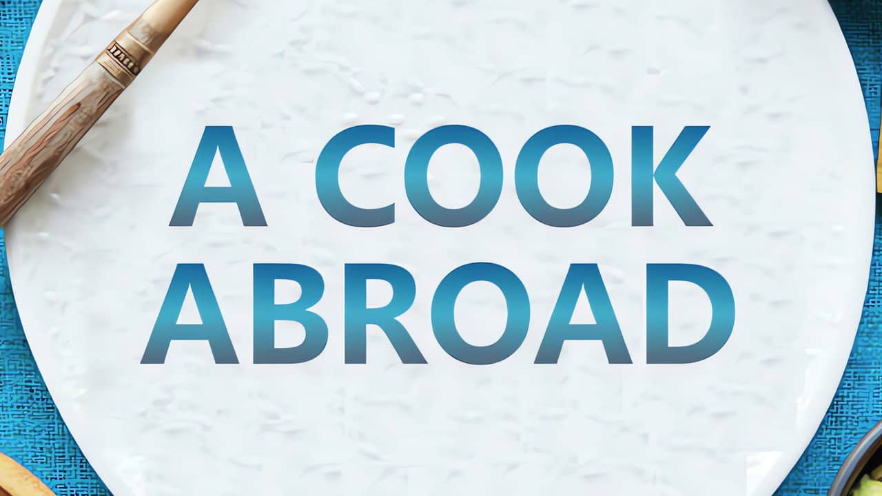 A Cook Abroad backdrop