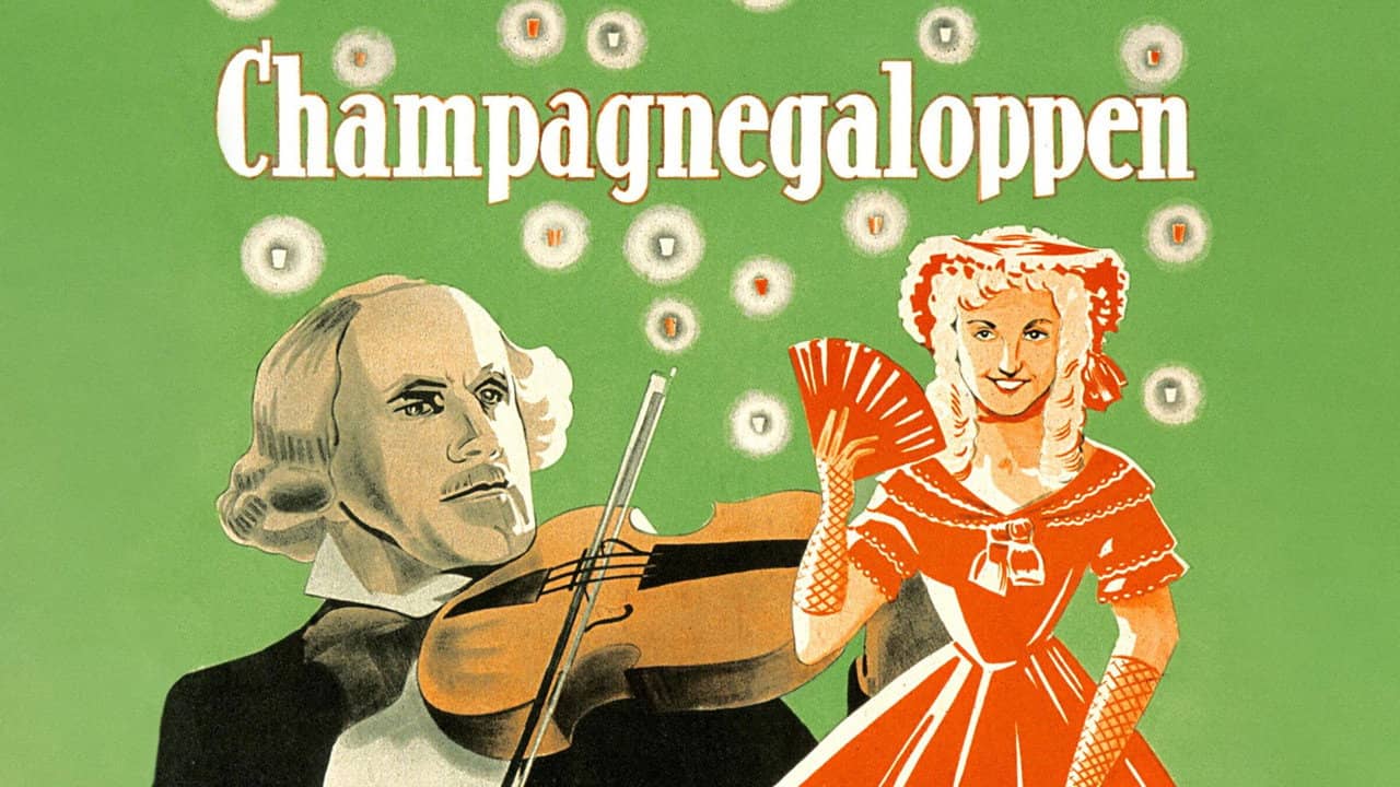 Champagnegaloppen backdrop