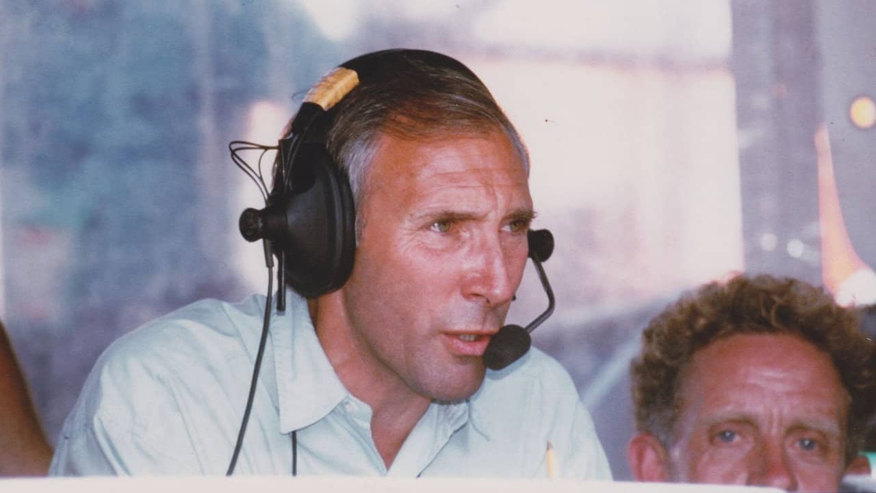 Phil Liggett: The Voice of Cycling backdrop