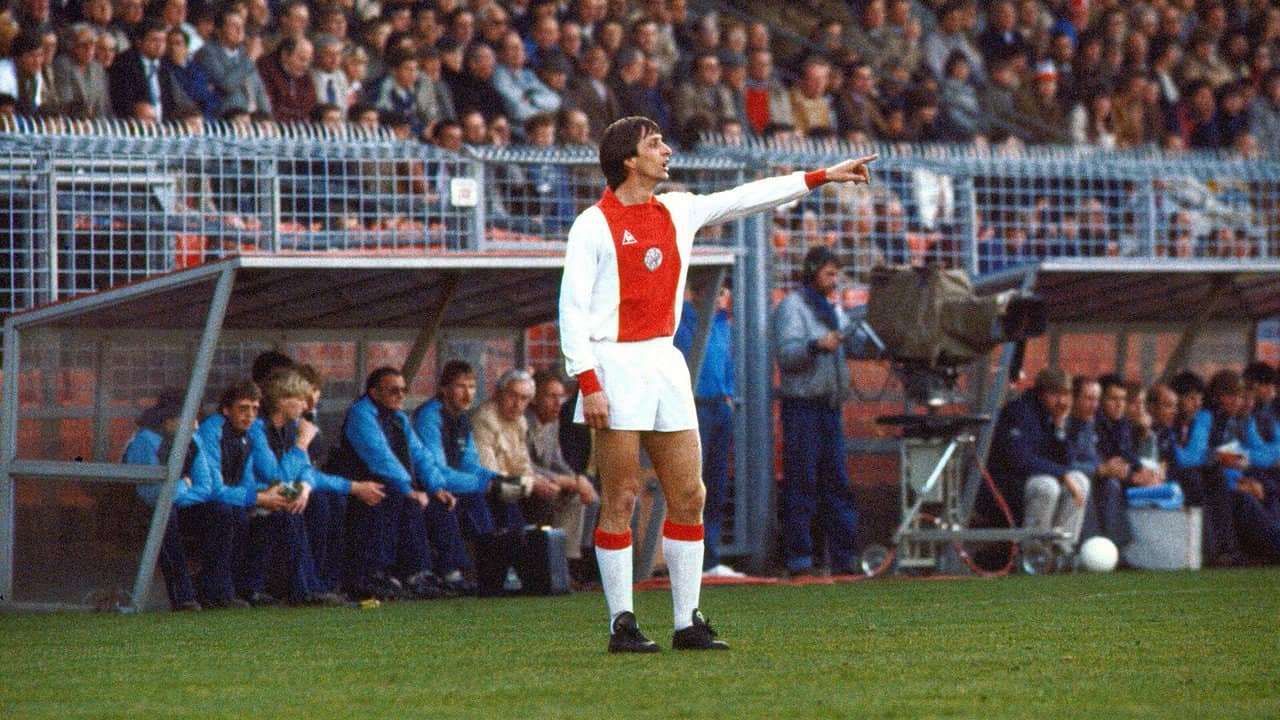 Nummer 14 Johan Cruijff backdrop