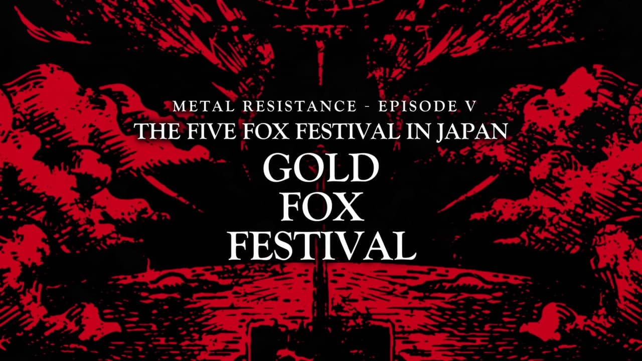 BABYMETAL THE FIVE FOX FESTIVAL IN JAPAN - GOLD FOX FESTIVAL backdrop