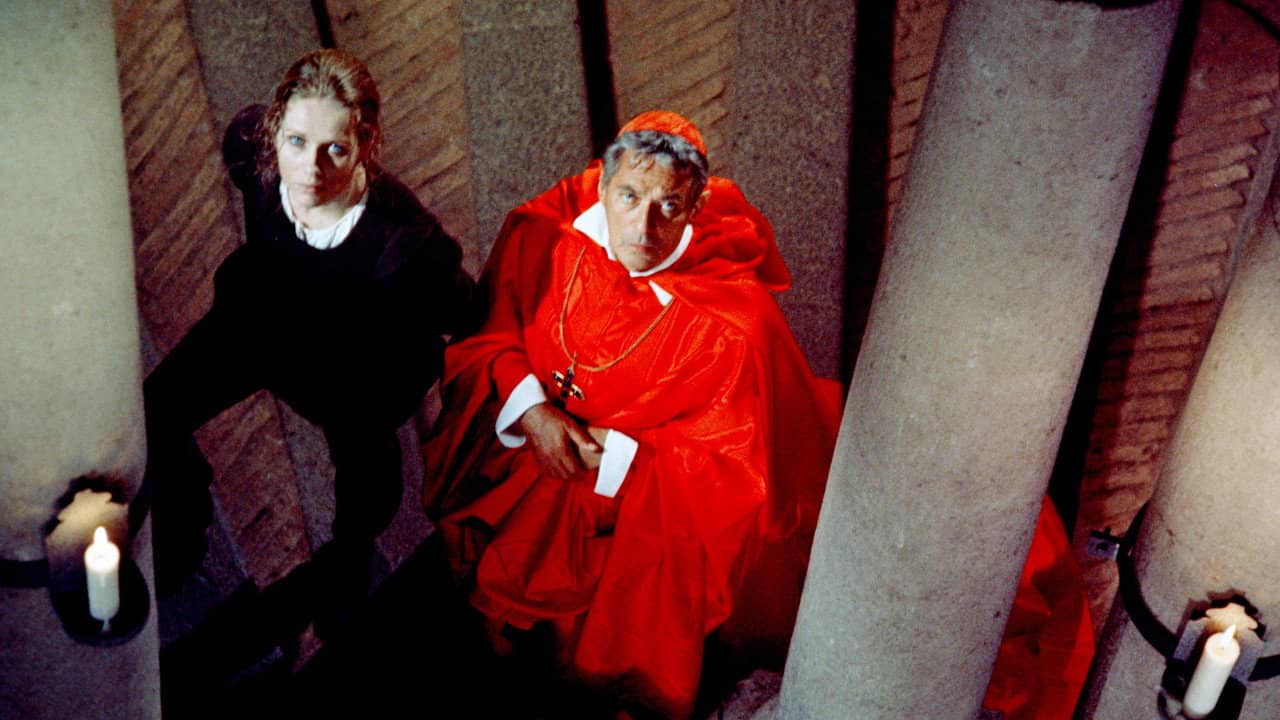 The Abdication backdrop