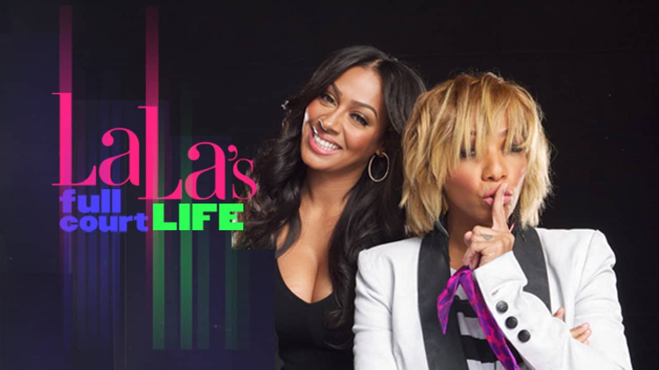 La La's Full Court Life backdrop