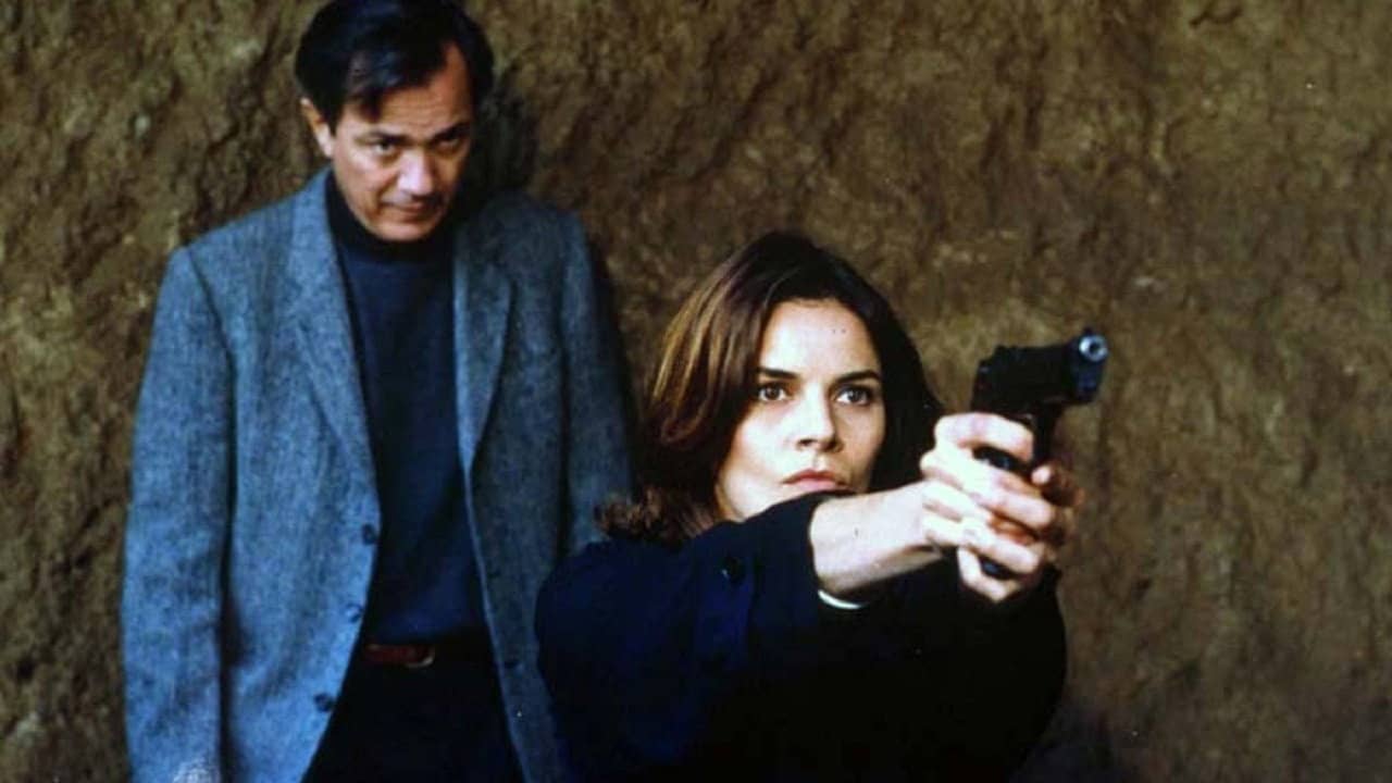 The Angel with the Gun backdrop