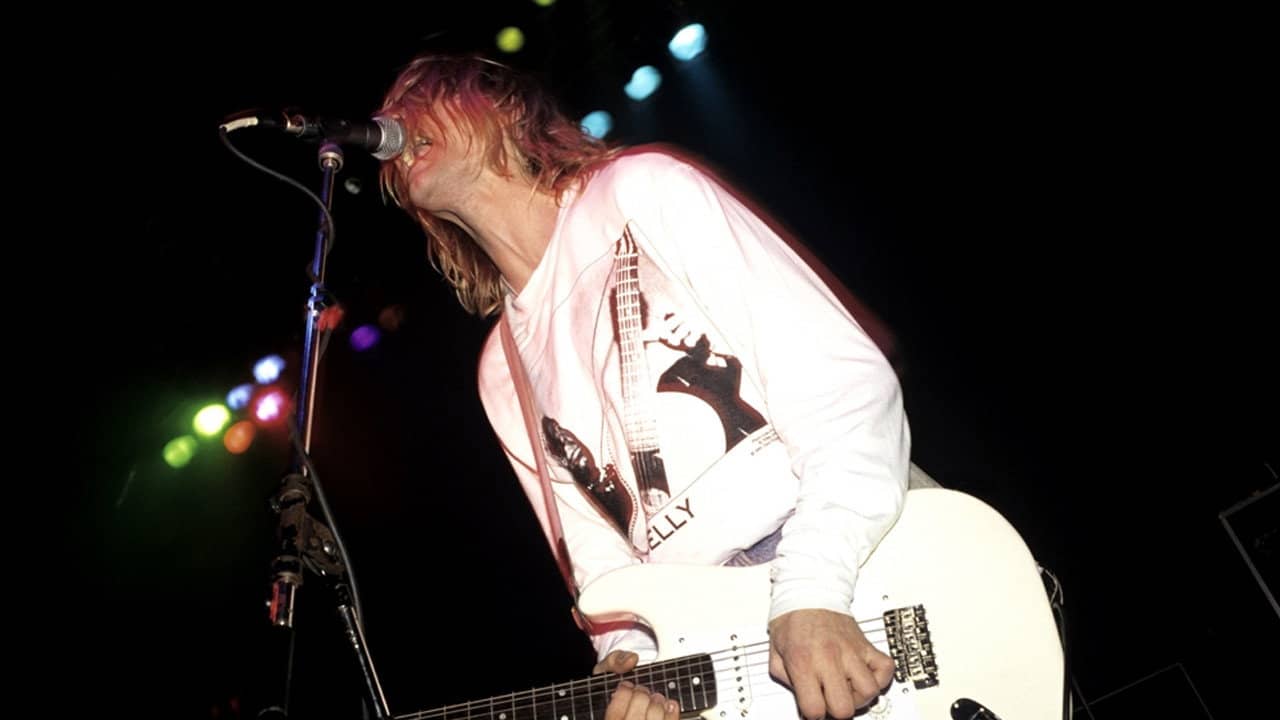 Nirvana:  Astoria Theater London backdrop