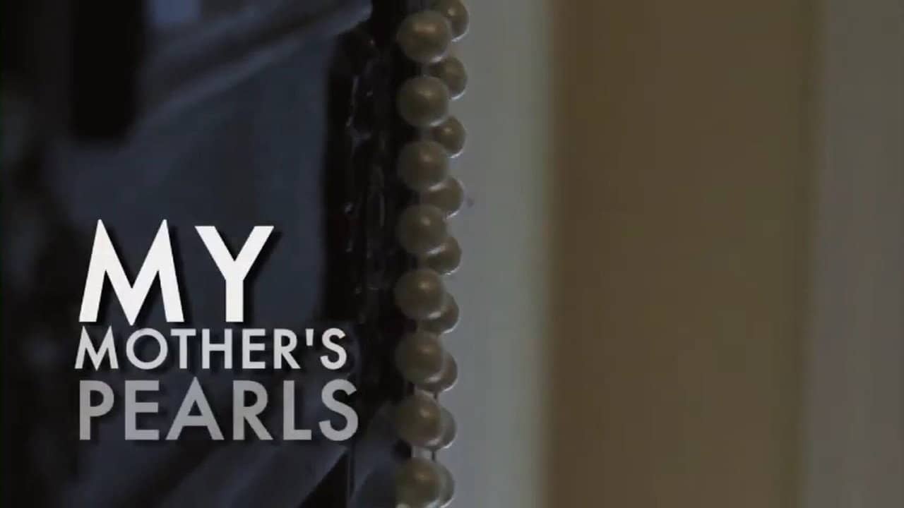 My Mother's Pearls backdrop