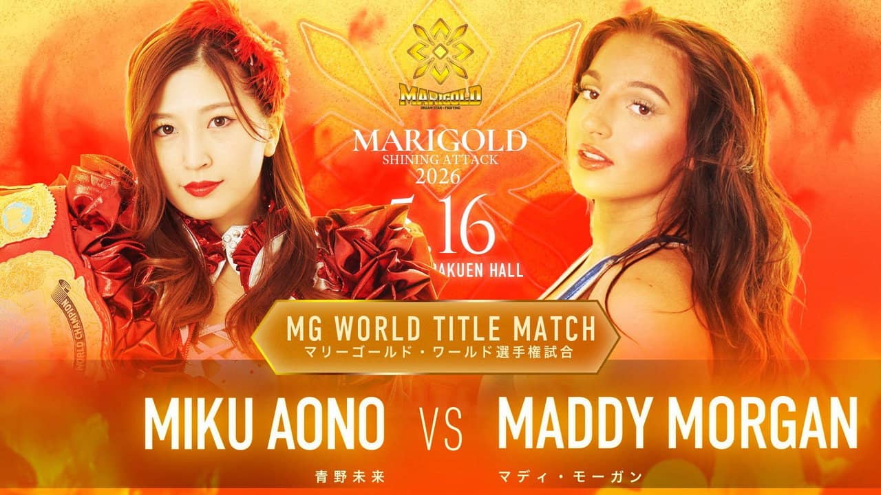 Marigold Shining Attack 2026 ~ Day 7 backdrop