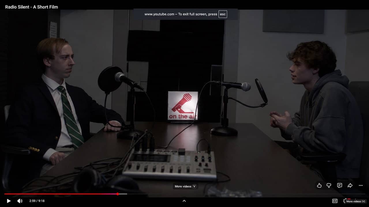 Radio Silent backdrop