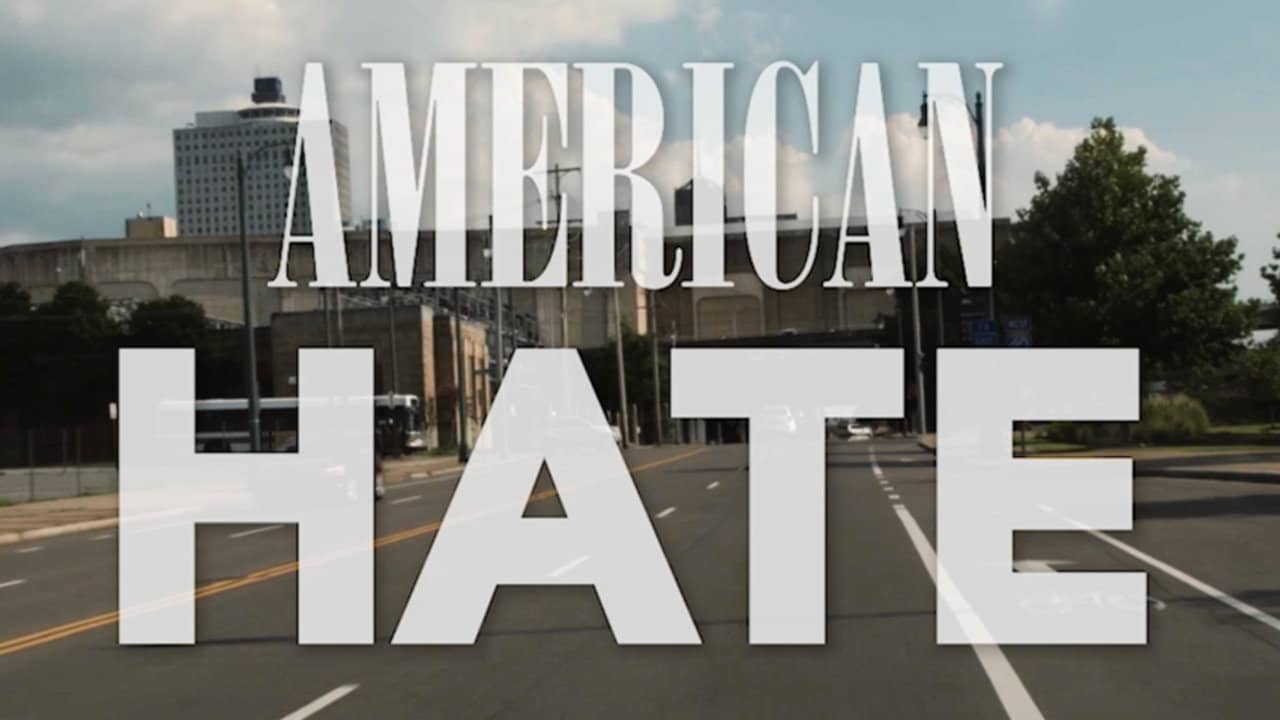 American Hate backdrop