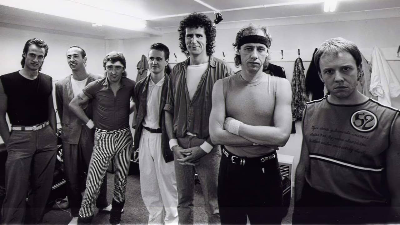 Dire Straits: Live at Wembley Arena backdrop