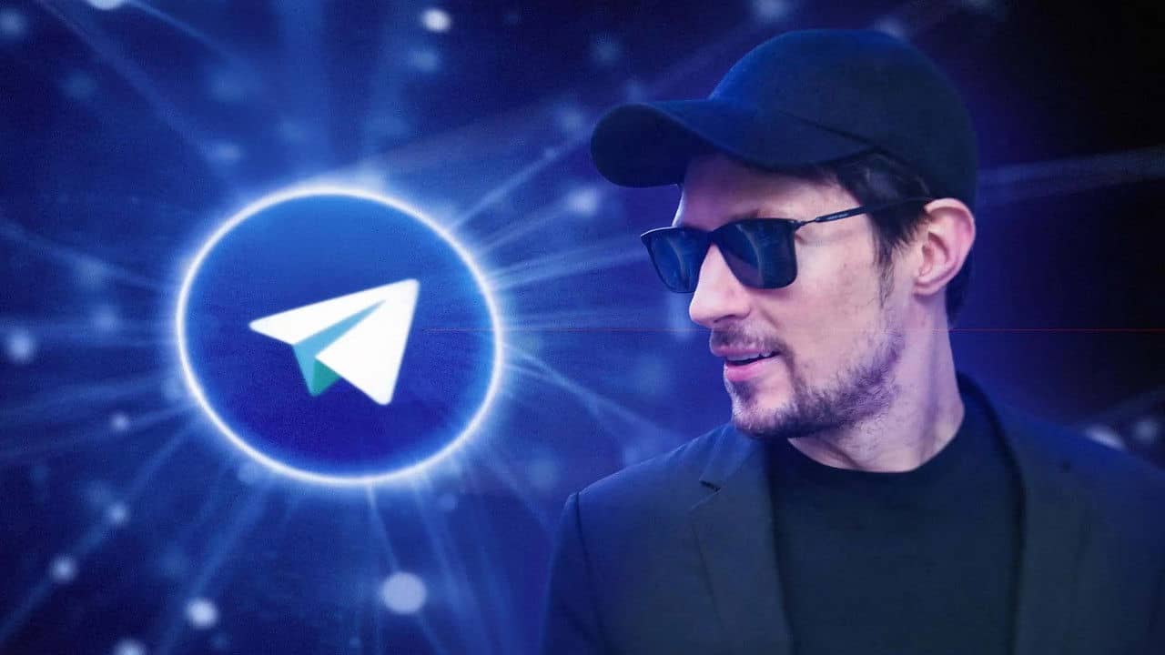 Telegram - The Dark Empire by Pavel Durov backdrop