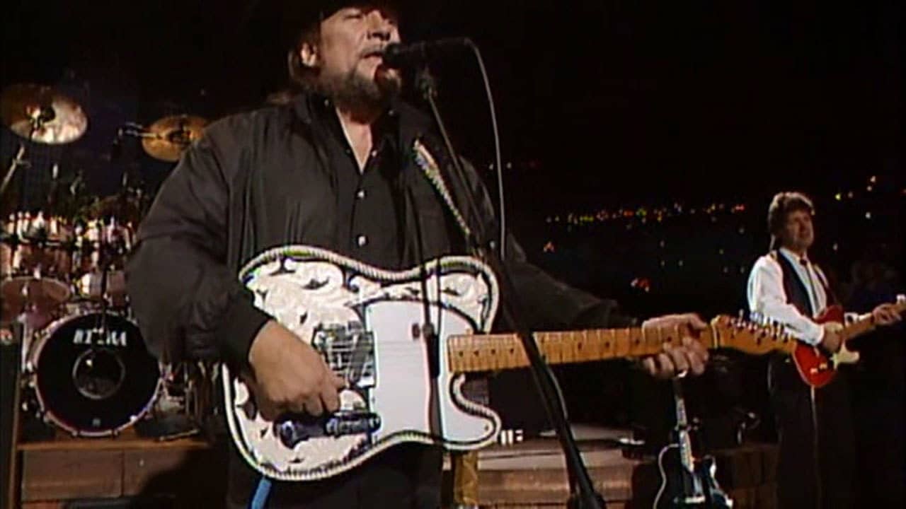 Waylon Jennings: Live from Austin, TX backdrop