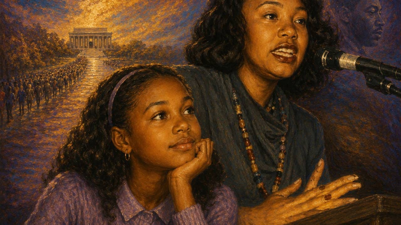 The Dream Of Yolanda King backdrop