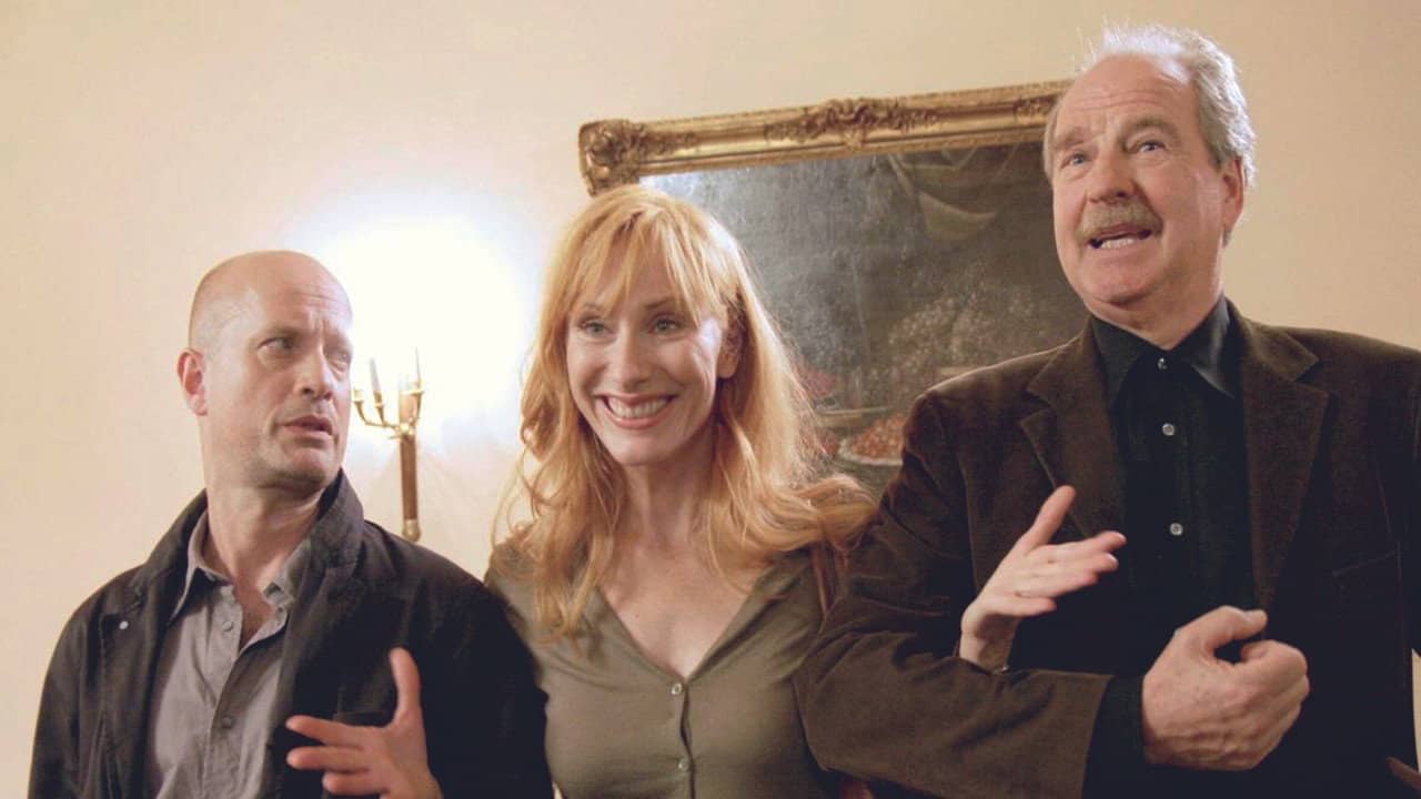 Helen, Fred und Ted backdrop