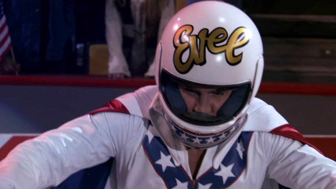 Evel Knievel backdrop