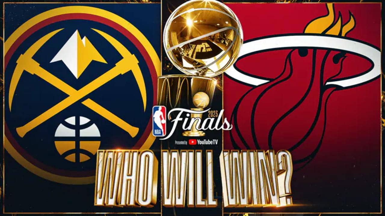 The 2023 NBA Finals backdrop
