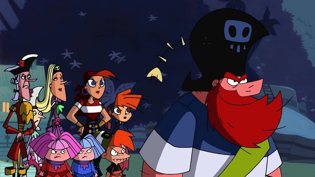 Pirate Family backdrop