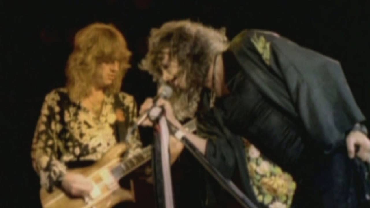 Aerosmith - Live Texxas Jam'78 backdrop