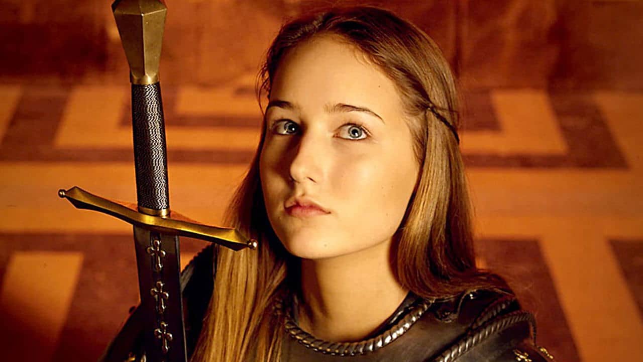 Joan of Arc backdrop