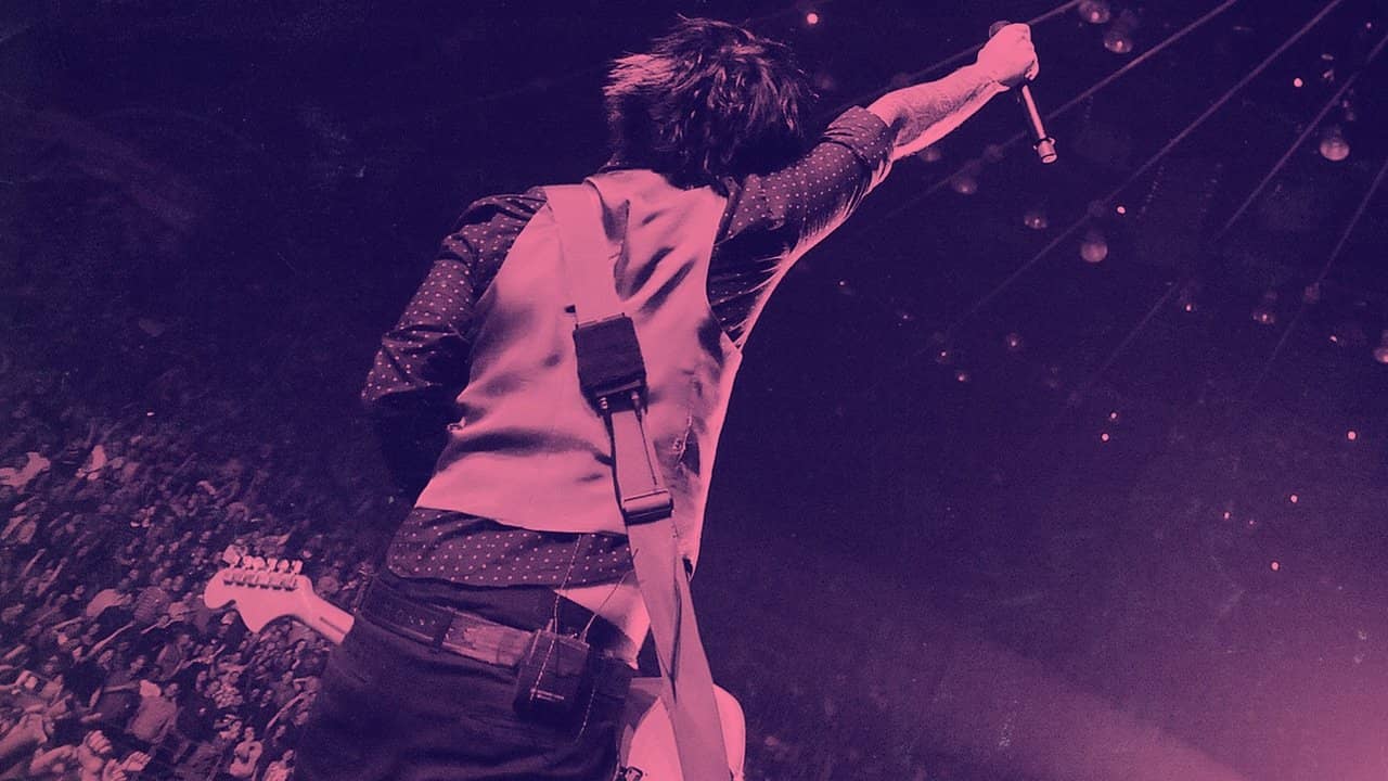 Green Day: Awesome As F**K backdrop