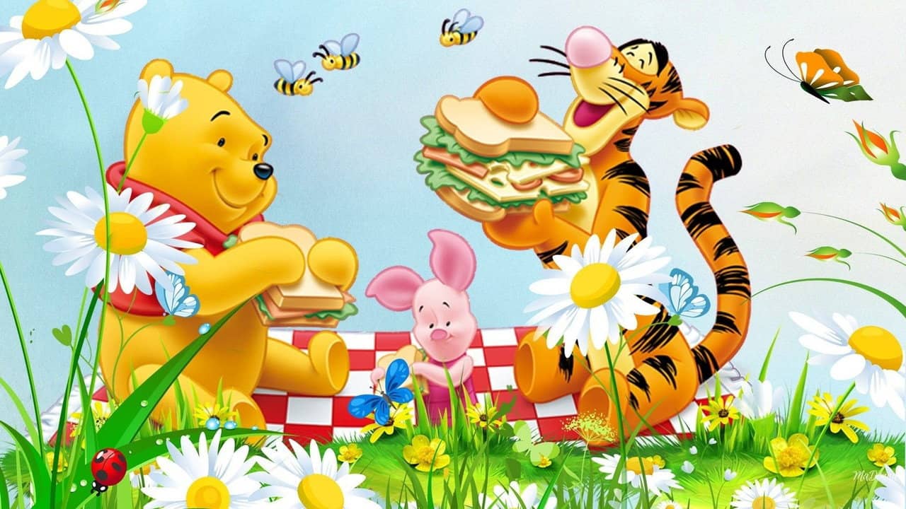 The Magical World of Winnie the Pooh: A Great Day of Discovery backdrop