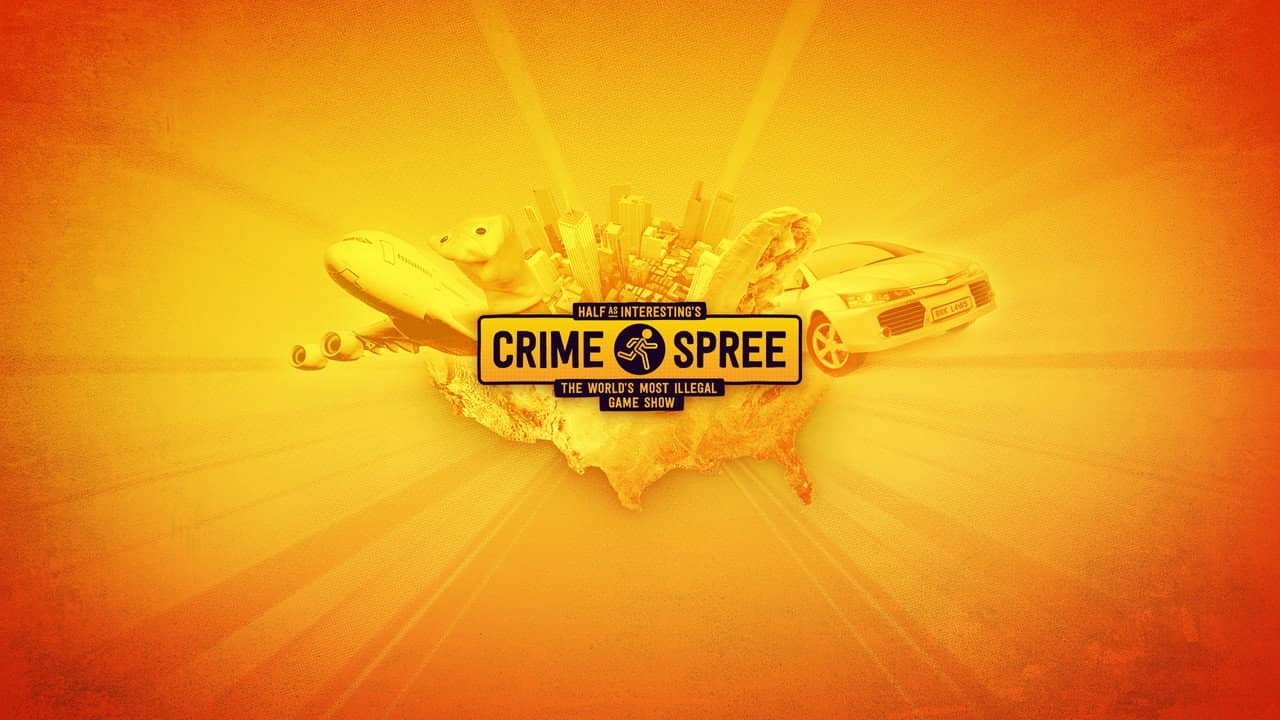 Half as Interesting’s Crime Spree backdrop