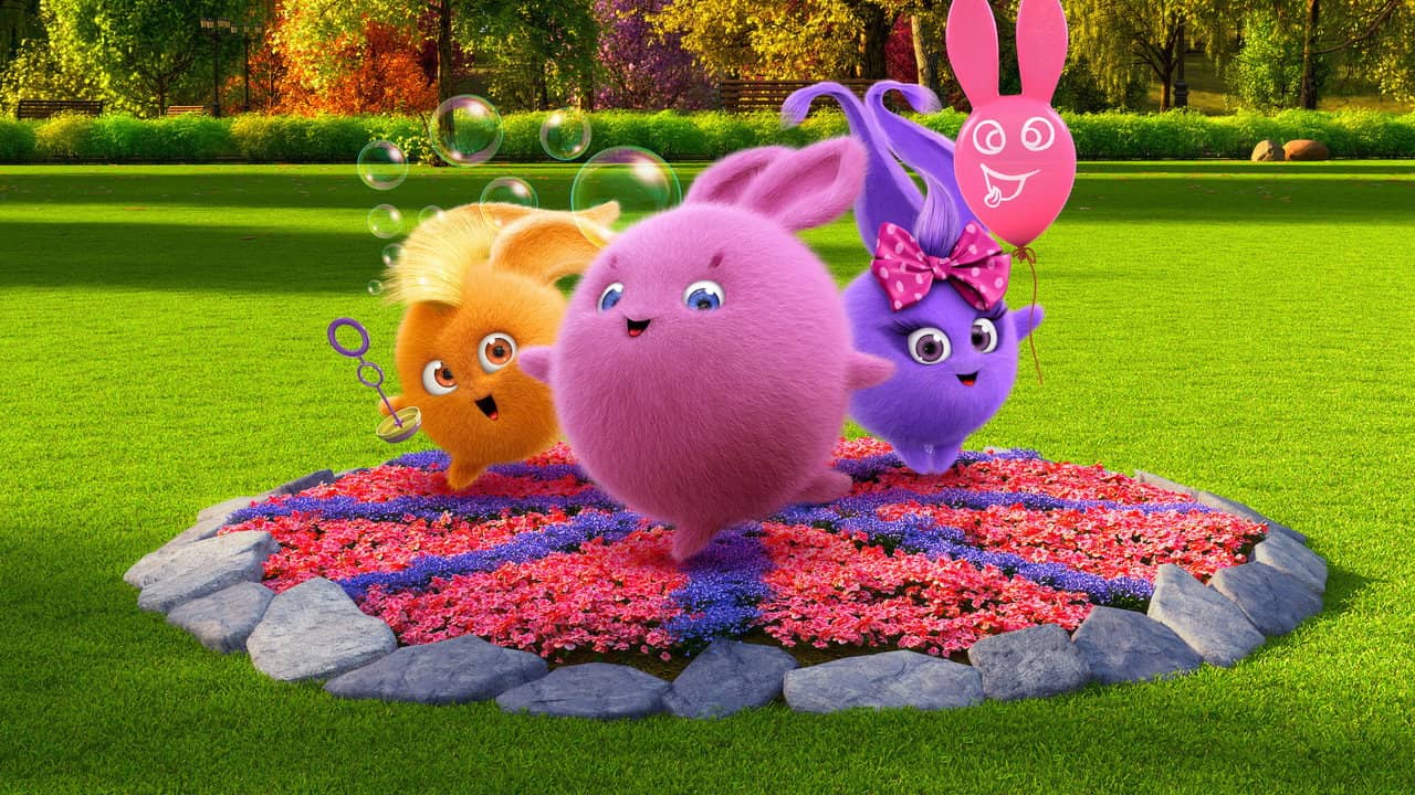 Sunny Bunnies backdrop