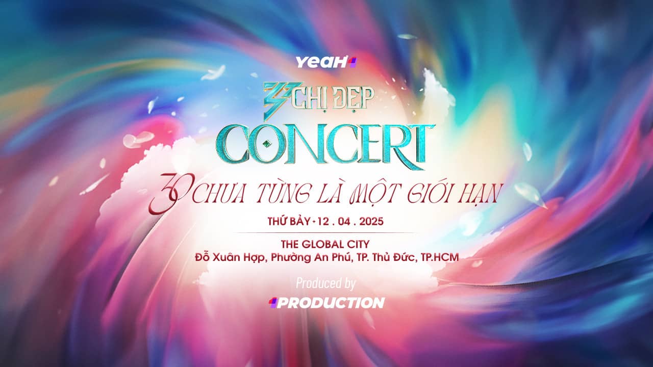 Chị Đẹp Concert backdrop