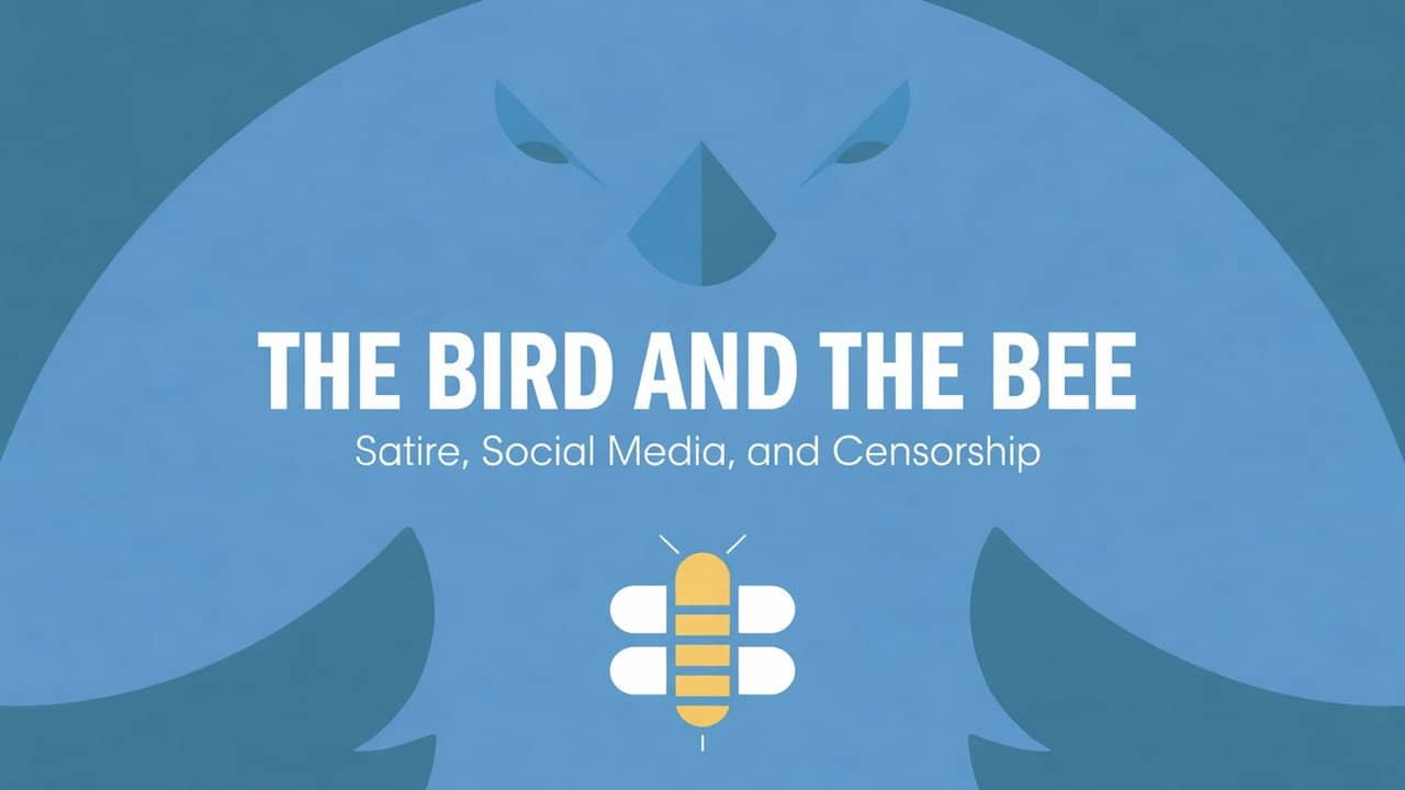 The Bird and the Bee: Satire, Social Media, and Censorship backdrop
