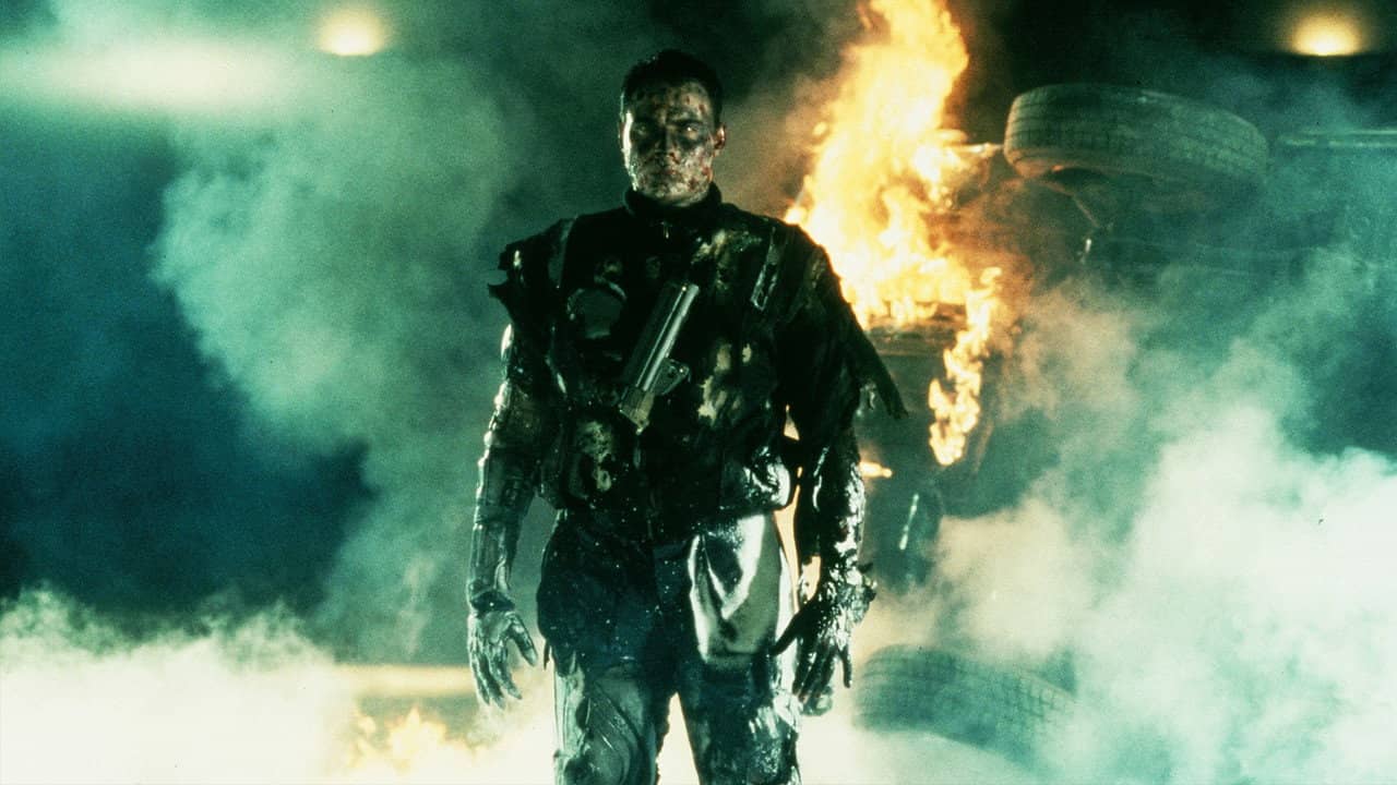 Cyborg Cop backdrop