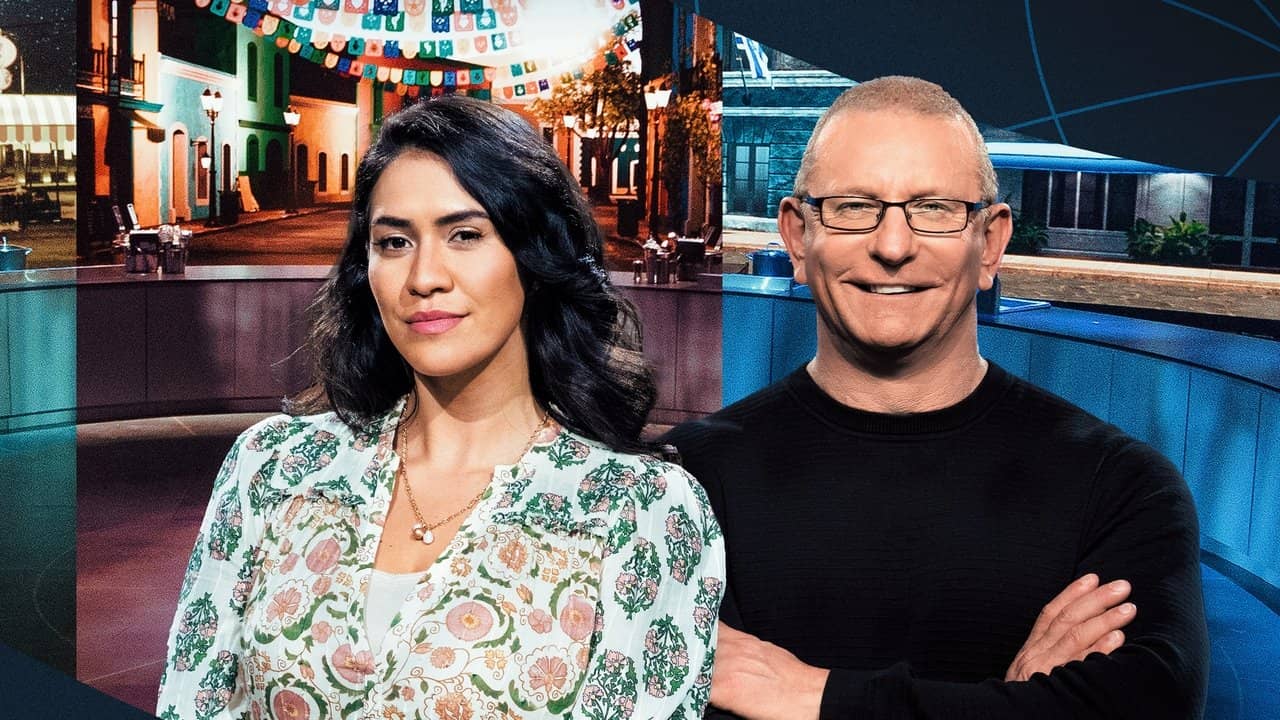 The Globe backdrop