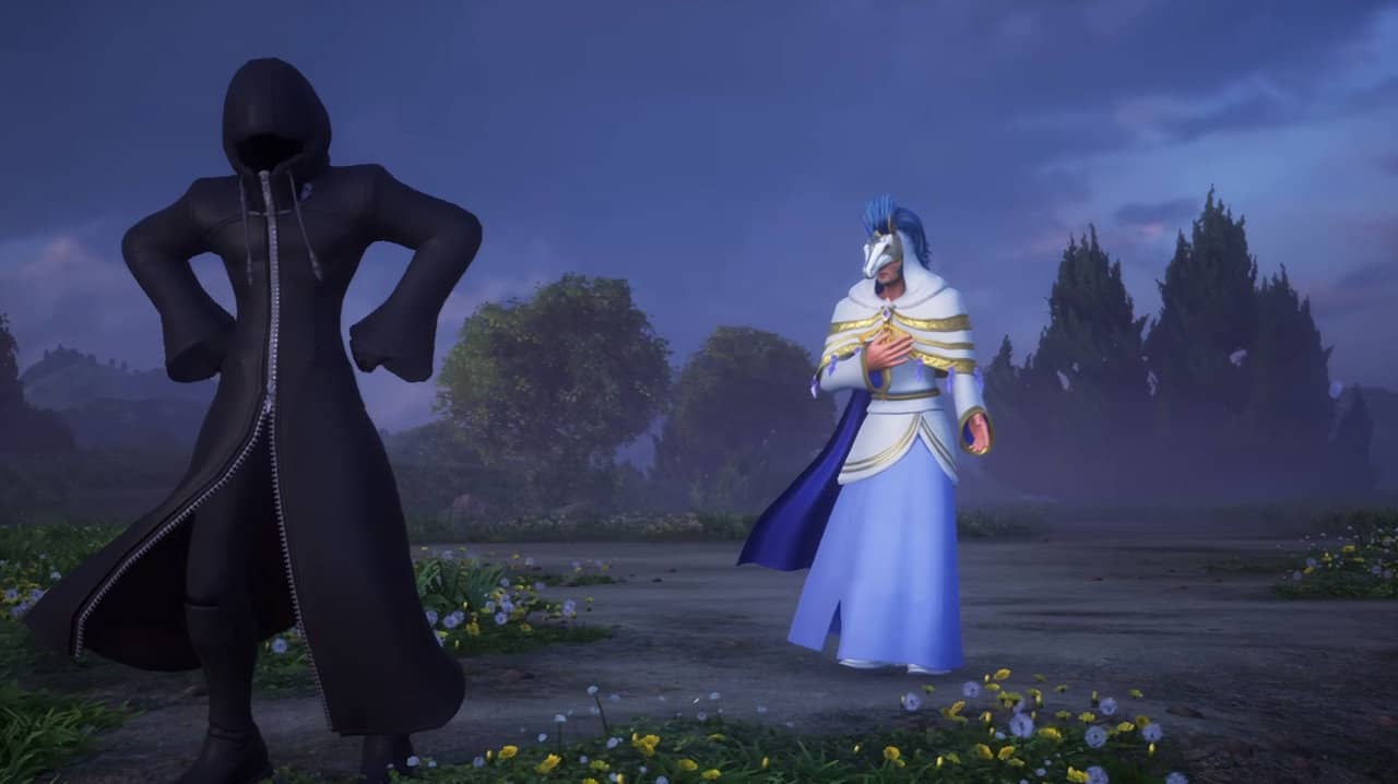 Kingdom Hearts χ Back Cover backdrop