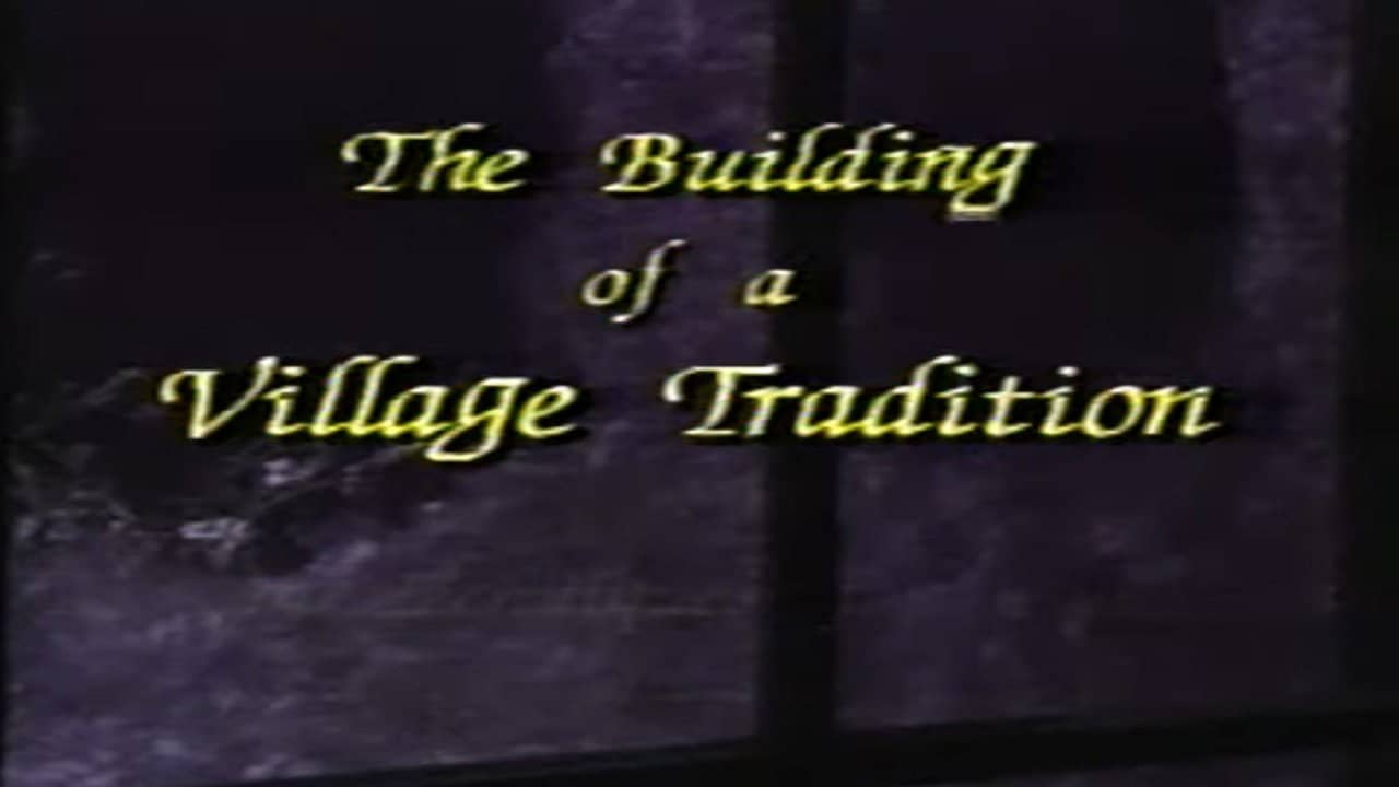Department 56: The Building of a Village Tradition backdrop
