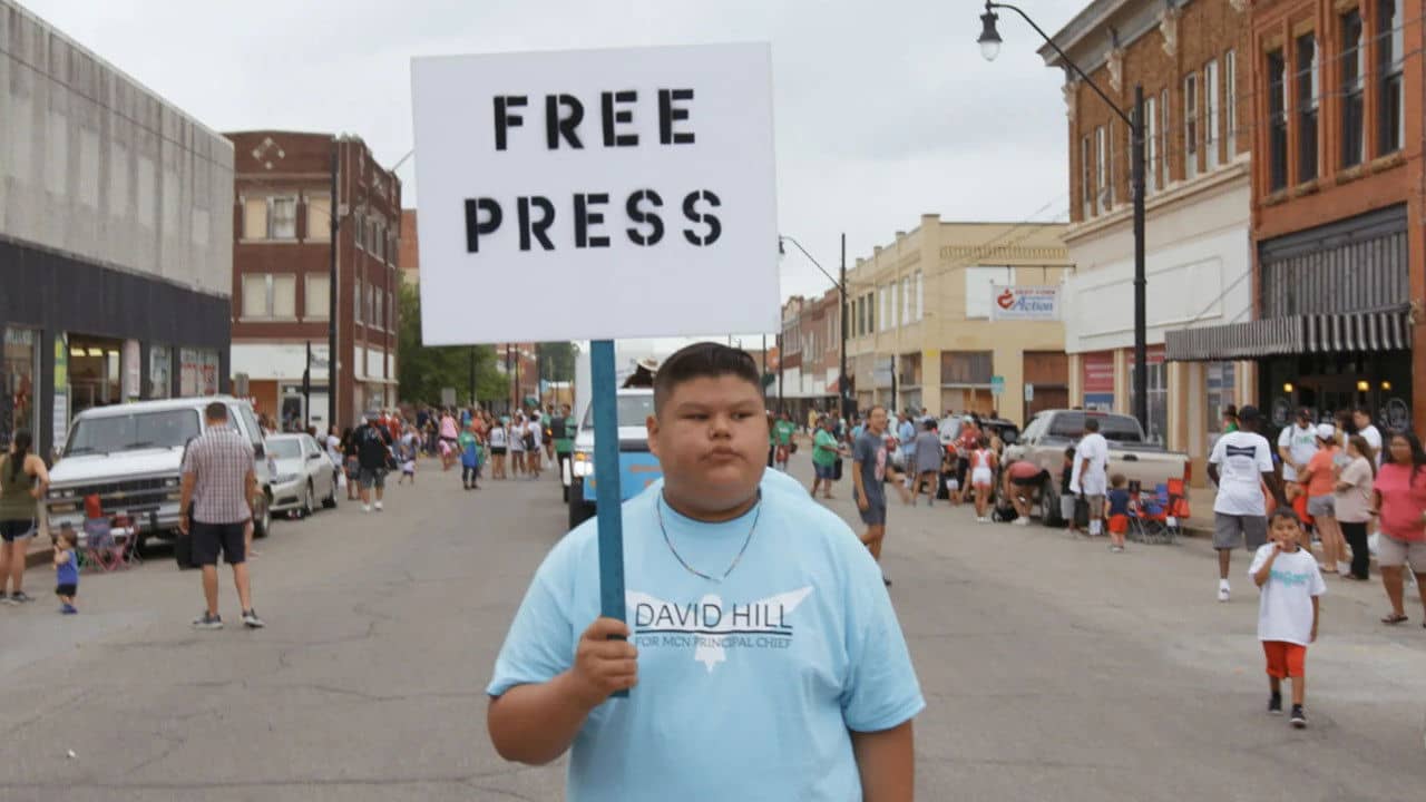 Bad Press backdrop