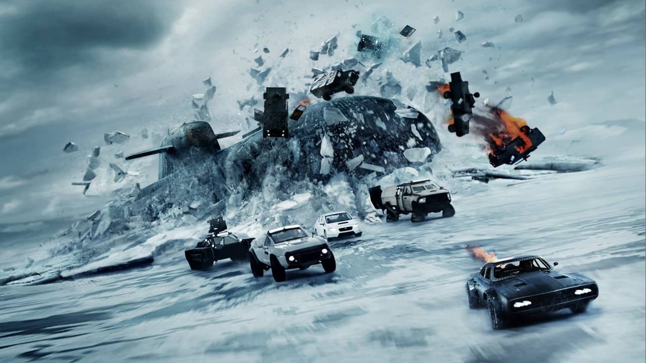 The Fate of the Furious backdrop