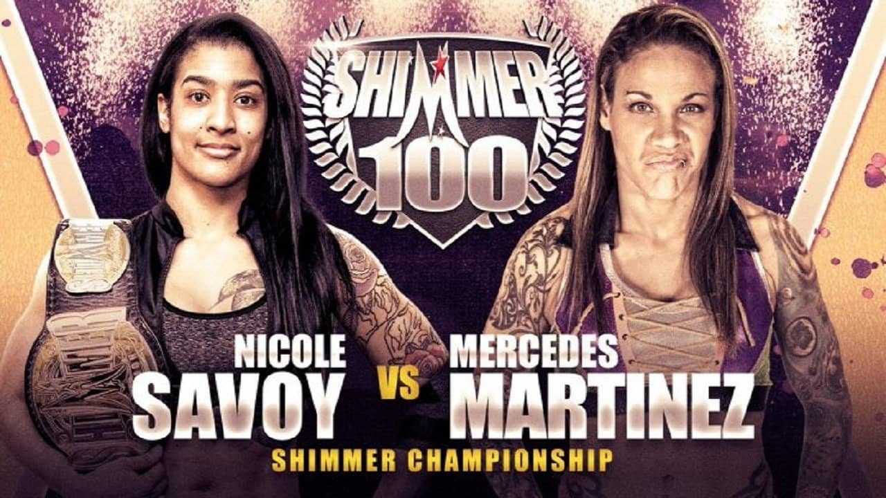 SHIMMER Women Athletes Volume 100 backdrop