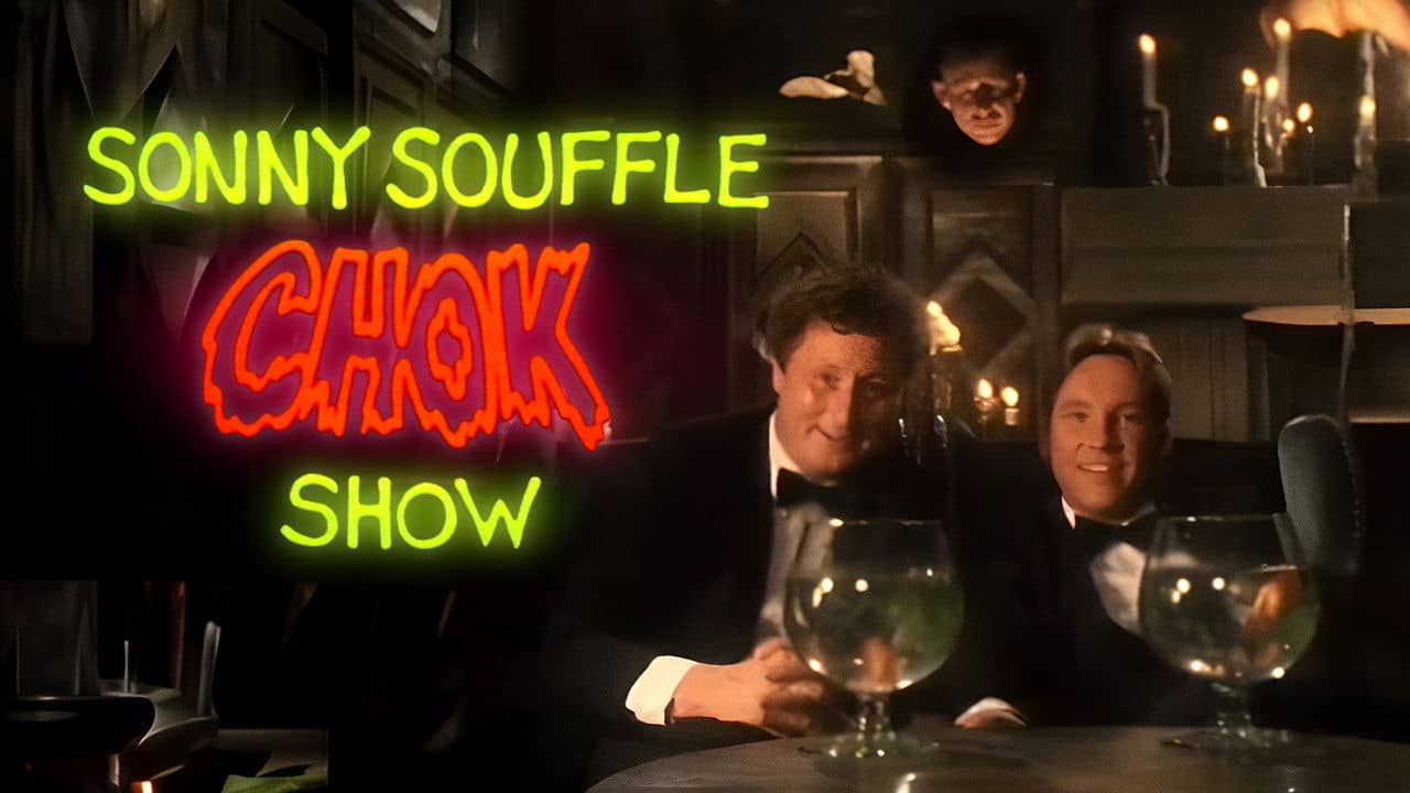 Sonny Soufflé chok show backdrop