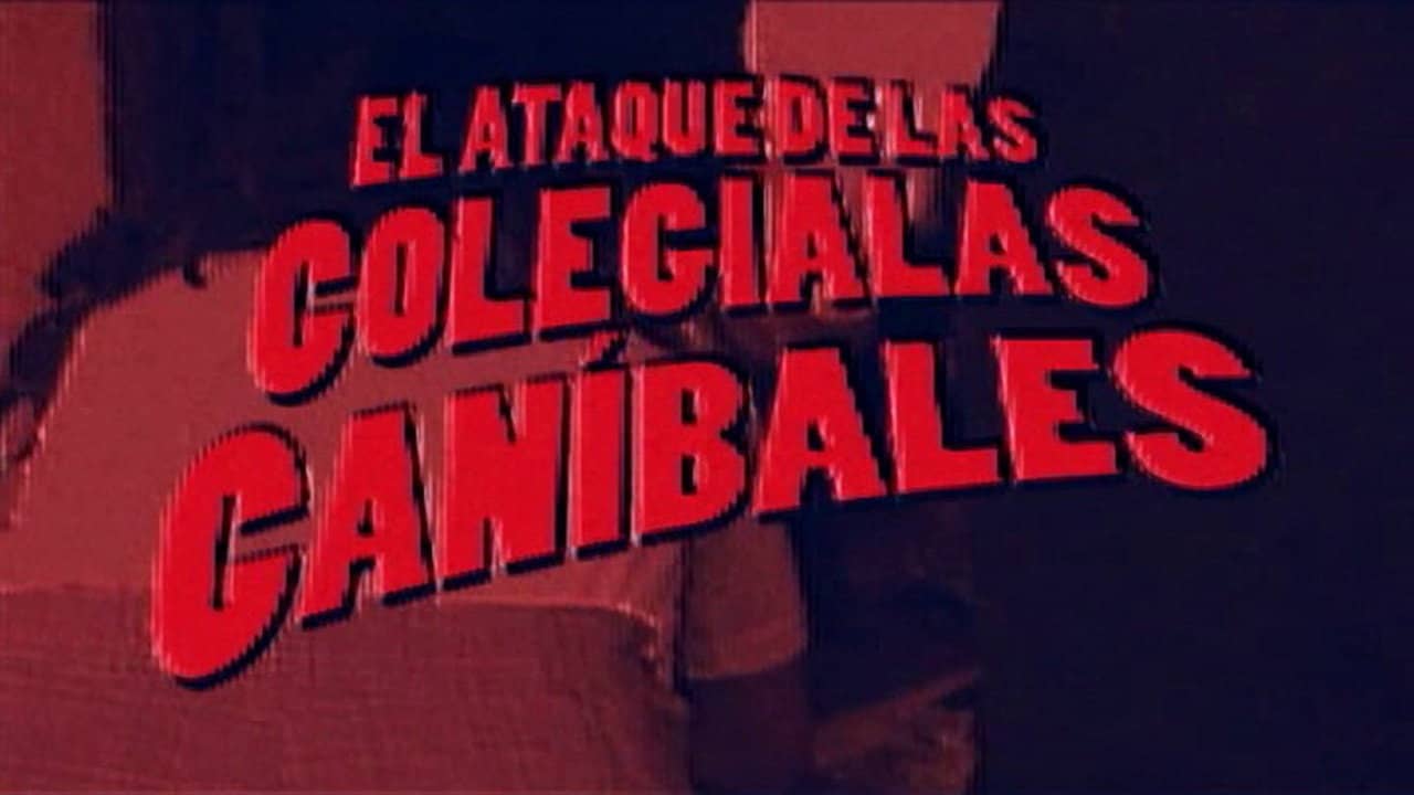 El ataque de las colegialas canibales backdrop